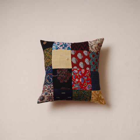 Patchwork Cushion Cover (16 x 16 in) 56