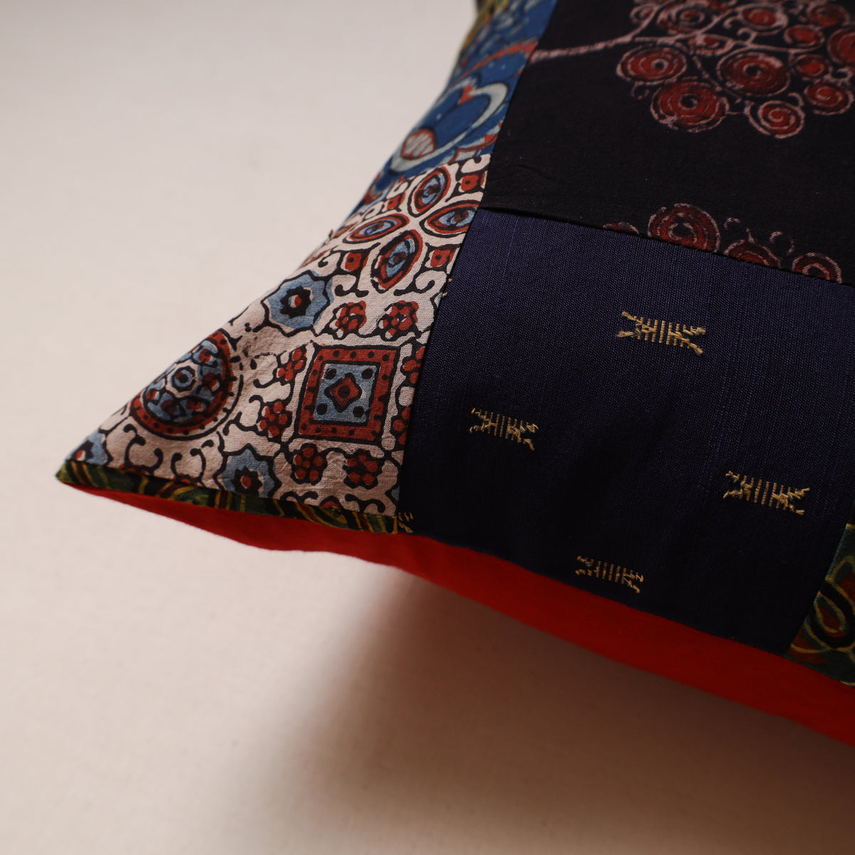Patchwork Cushion Cover (16 x 16 in) 56
