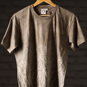 Bindaas art printed cotton unisex round neck t-shirt 25