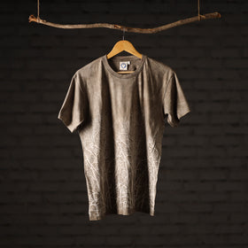 Bindaas art printed cotton unisex round neck t-shirt 25