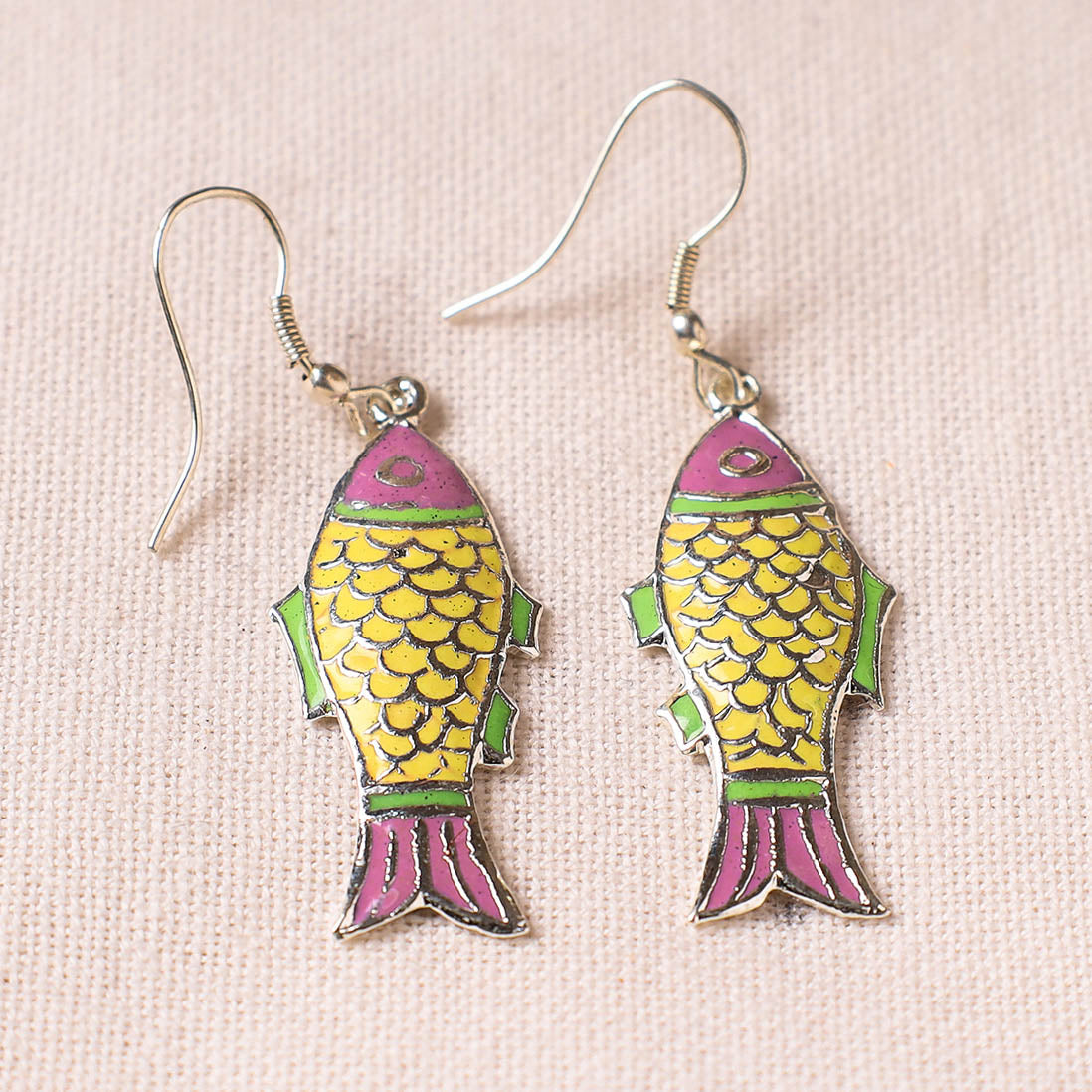 meenakari earrings