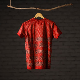 Bindaas art printed cotton unisex round neck t-shirt 11