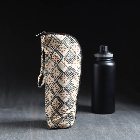Multicolor Handmade Cotton 1L Water Bottle Cover