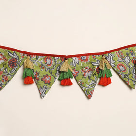  Handmade Fabric Beads & Tassels Toran