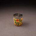 Floral Handpainted Enamelware Stainless Steel Glass 27
