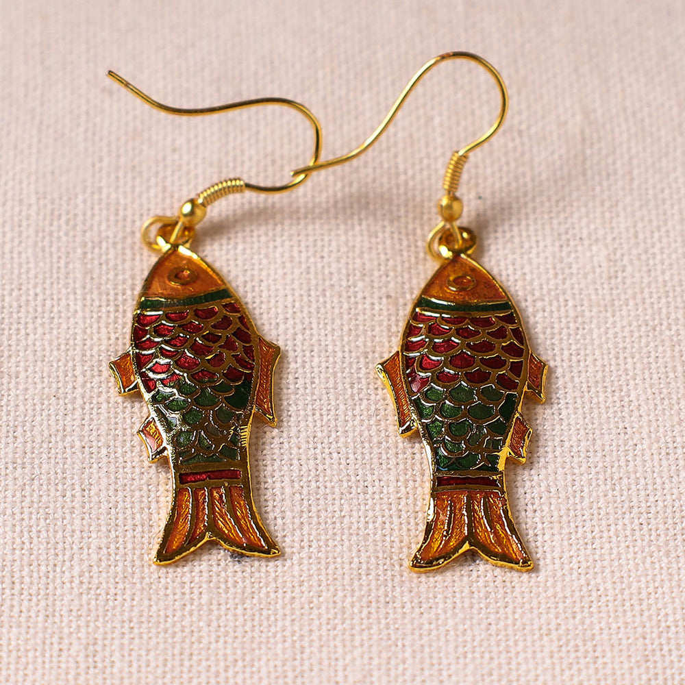 meenakari earrings