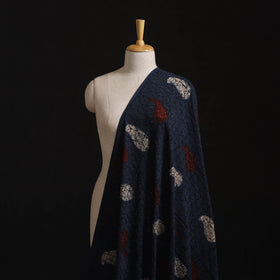 Natural Dyed Ajrakh Hand Block Print Cotton Hakoba Fabric 72