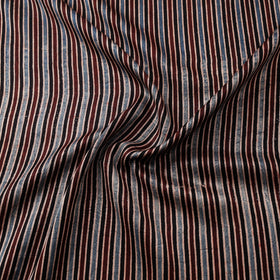Kutch Hand Block Ajrakh Print Natural Dyed Mashru Silk Fabric 06
