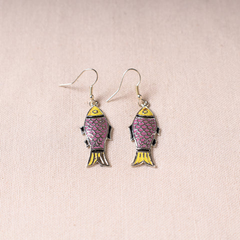 meenakari earrings