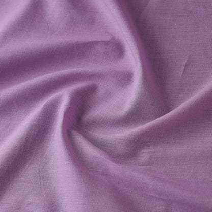 Purple - Prewashed Plain Dyed Cotton Fabric 57