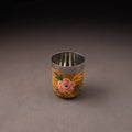 Floral Handpainted Enamelware Stainless Steel Glass 29
