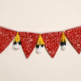  Handmade Fabric Beads & Tassels Toran