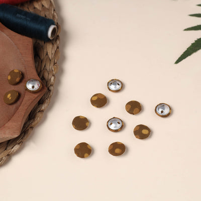  Buttonbaaz Handmade Fabric Button Small 