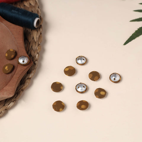  Buttonbaaz Handmade Fabric Button Small 