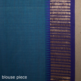 Blue - kandangi chettinad cotton saree with border 92