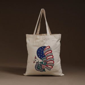Madhubani Handpainted Shoulder Bag 13