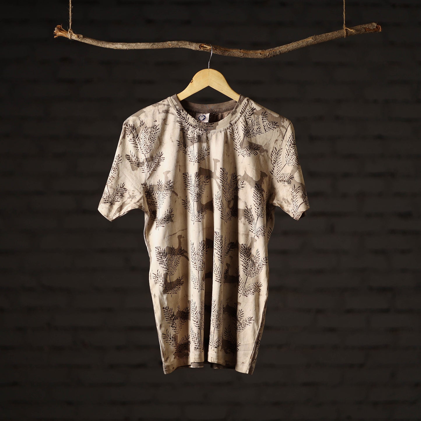 Bindaas art printed cotton unisex round neck t-shirt 31