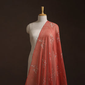 Red - Akola Hand Block Print Kota Doria Cotton Fabric 41
