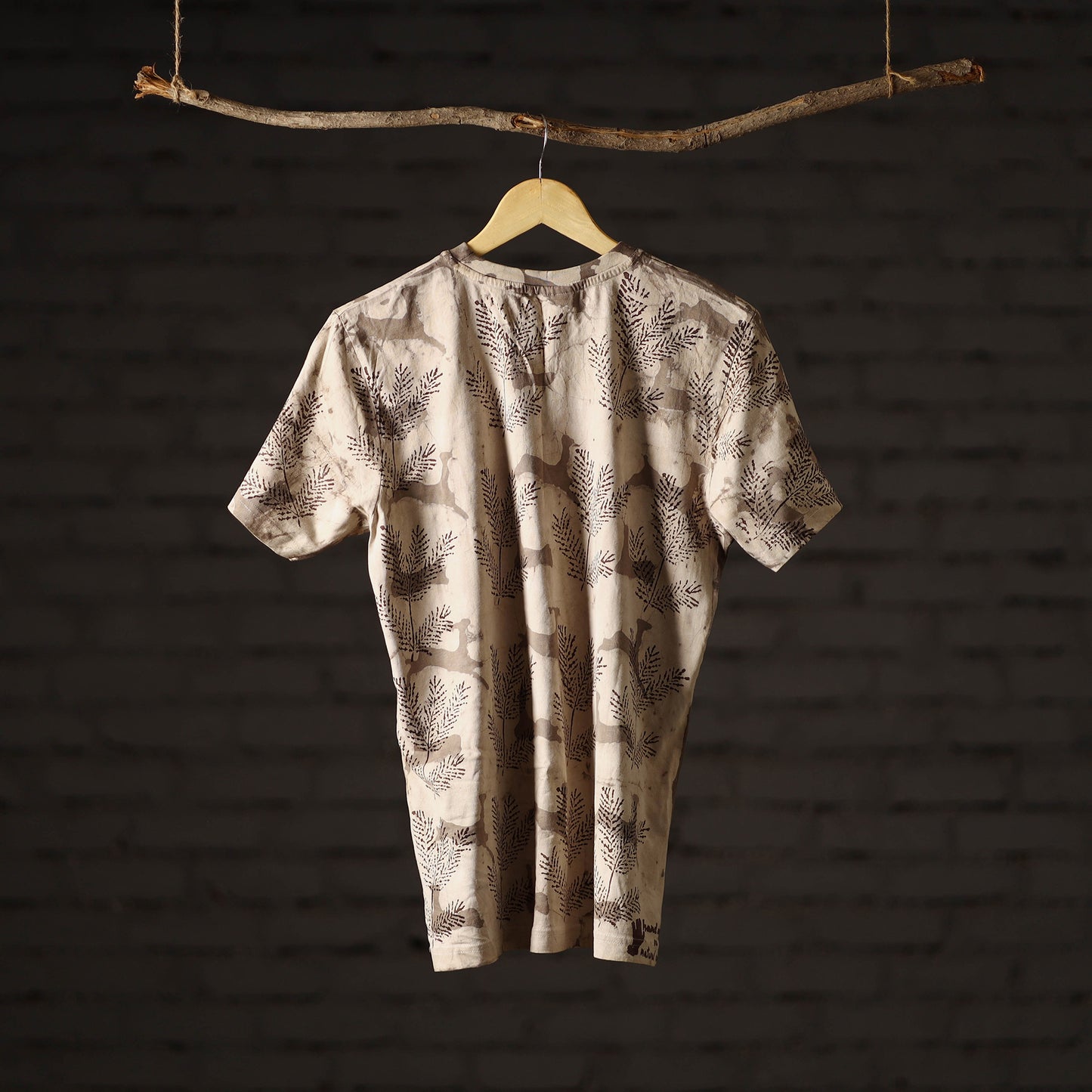 Bindaas art printed cotton unisex round neck t-shirt 31