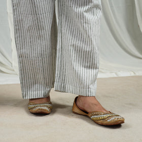 Buy Green Block Print Cotton Sanganeri Kurta Set