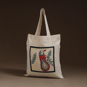 Madhubani Handpainted Shoulder Bag 12