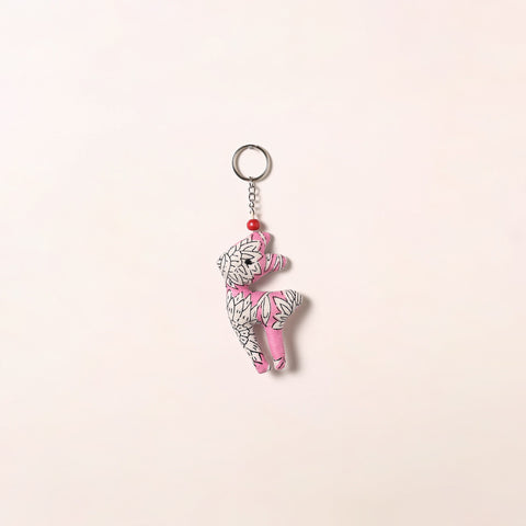 Deer - Handmade Stuffed Keychain for Key & Bag 14