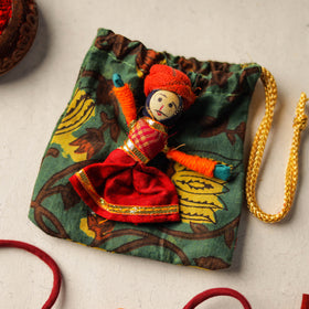  Handcrafted Flower Fabart Rakhi 35 