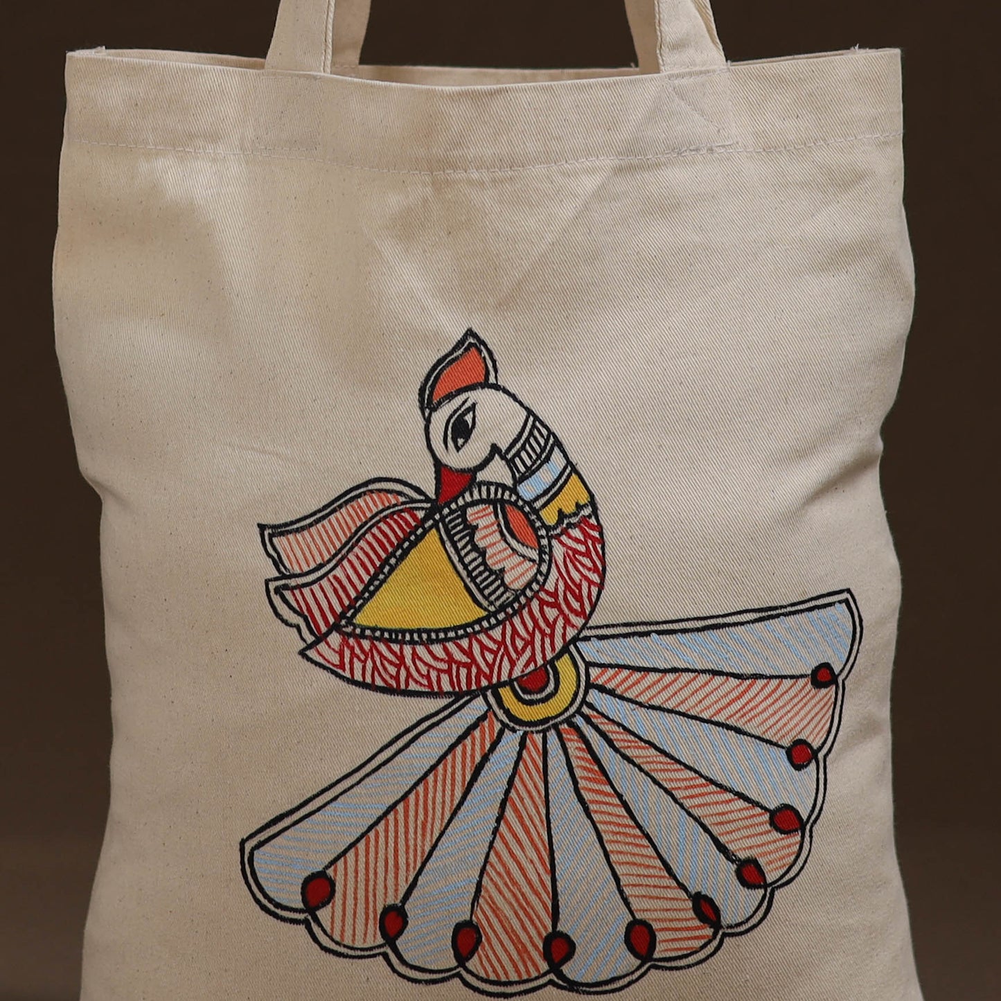 Madhubani Handpainted Shoulder Bag 10