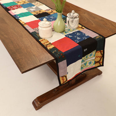 Handcrafted Cotton Patchwork Table Runner 01