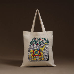 Madhubani Handpainted Shoulder Bag 09