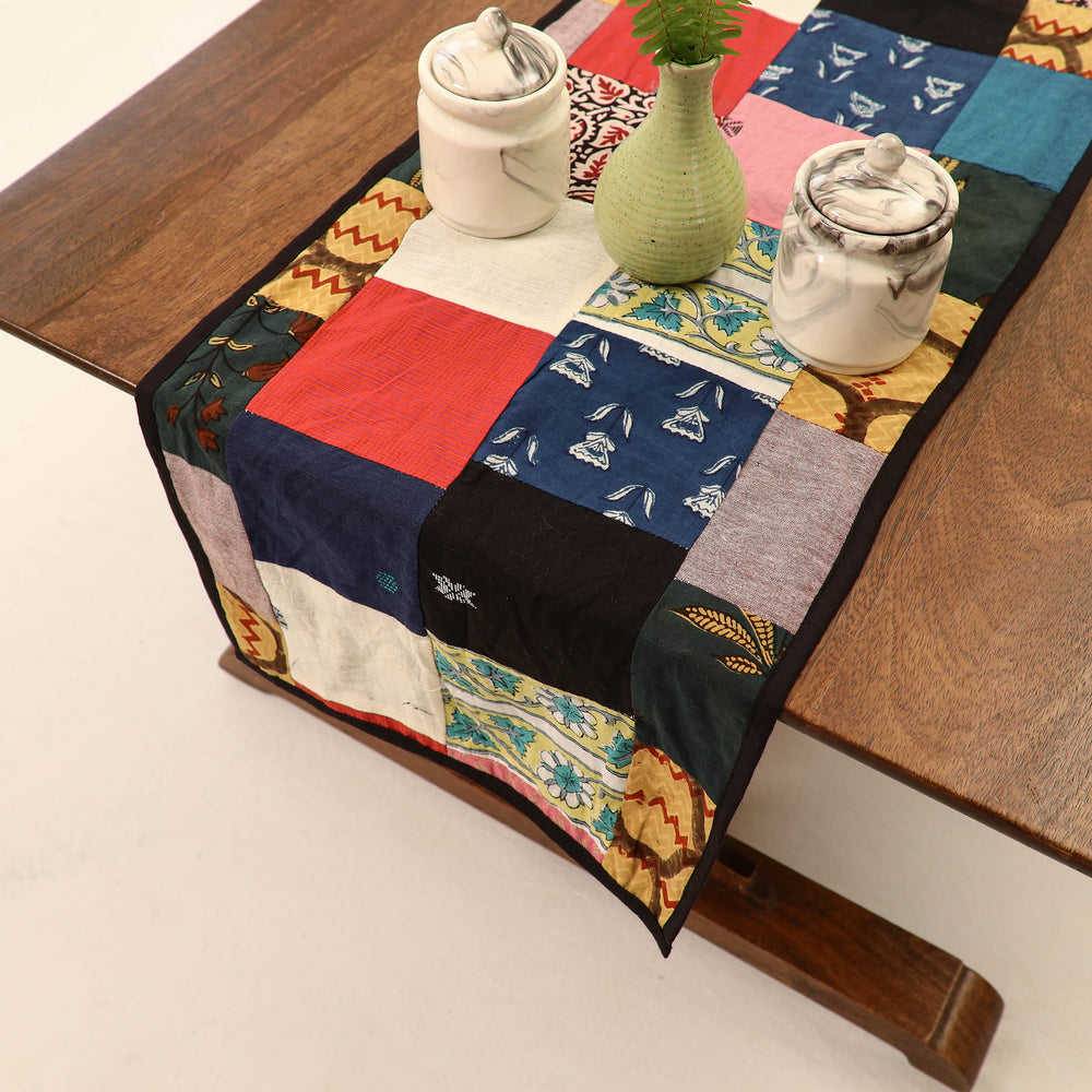 Handcrafted Cotton Patchwork Table Runner 01