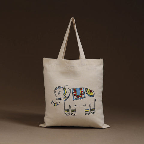 Madhubani Handpainted Shoulder Bag 08