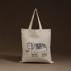 Madhubani Handpainted Shoulder Bag 08