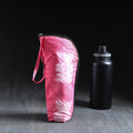 Pink Handmade Cotton 1L Water Bottle Cover