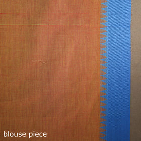 Orange - kandangi chettinad cotton saree with border 95