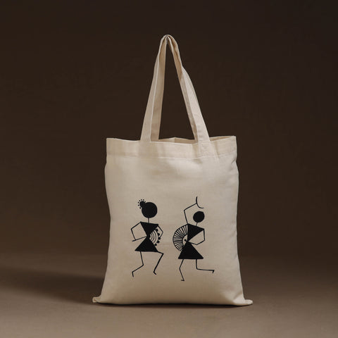 Warli Handpainted Shoulder Bag 01