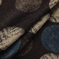 Natural Dyed Ajrakh Hand Block Print Cotton Hakoba Fabric 95