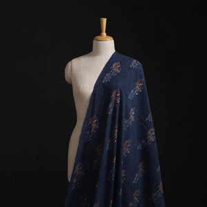 Kutch Hand Block Ajrakh Print Natural Dyed Cotton Fabric 20