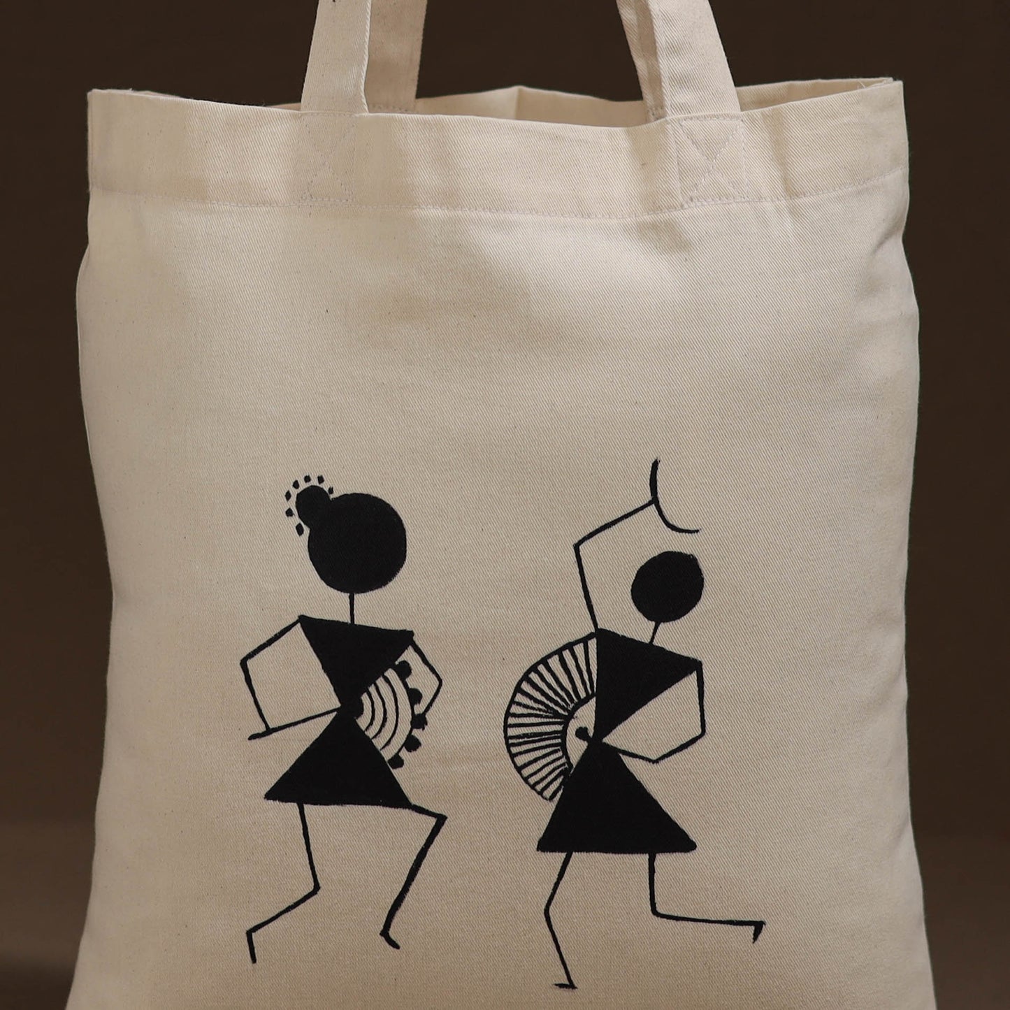 Warli Handpainted Shoulder Bag 01