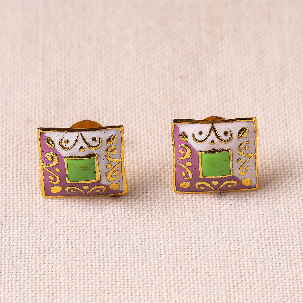 meenakari earrings