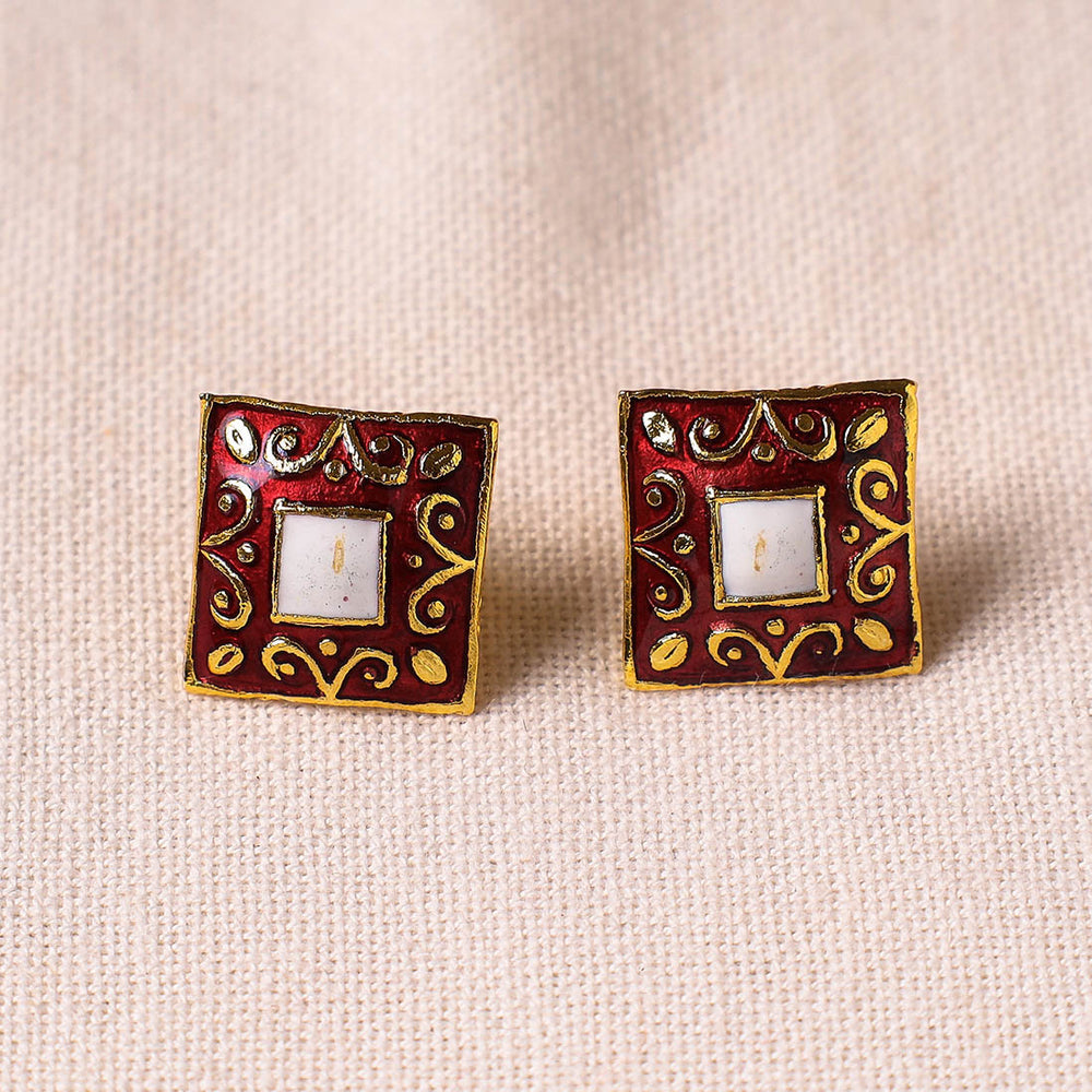 meenakari earrings