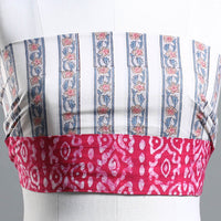 sanganeri blouse piece