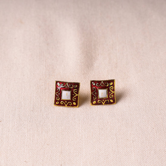 meenakari earrings