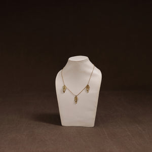 Miharu Tribal Dokra Brass Necklace 01