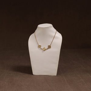 Miharu Tribal Dokra Brass Choker Necklace 03