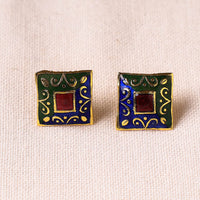 meenakari earrings