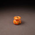 Floral Handpainted Enamelware Stainless Steel Ghee Pot 44
