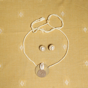 Purple Bengali Tant Saree with Matching Jewellery & Blouse