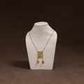 Miharu Tribal Dokra Brass Pendant Necklace 04
