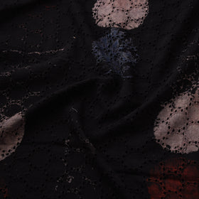Natural Dyed Ajrakh Hand Block Print Cotton Hakoba Fabric 98